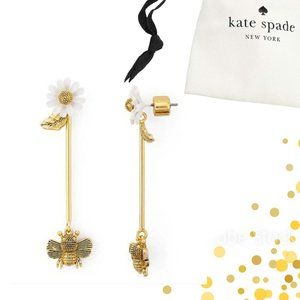 kate spade All Abuzz Linear Drop Earrings